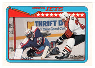 Winnipeg Jets - Team Stats (NHL Hockey Card) 1990-91 O-Pee-Chee # 180 Mint