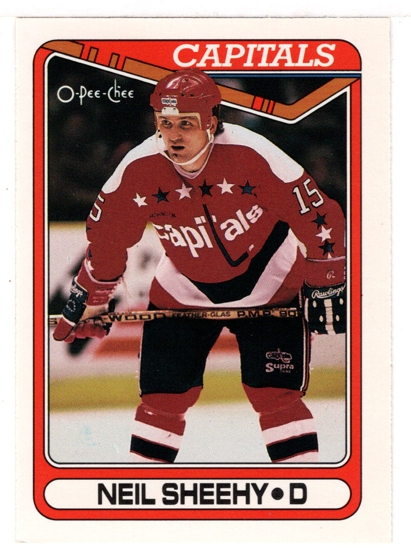 Neil Sheehy - Washington Capitals (NHL Hockey Card) 1990-91 O-Pee-Chee # 188 Mint