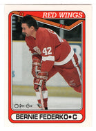 Bernie Federko - Detroit Red Wings (NHL Hockey Card) 1990-91 O-Pee-Chee # 191 Mint