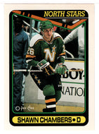 Shawn Chambers - Minnesota North Stars (NHL Hockey Card) 1990-91 O-Pee-Chee # 192 Mint