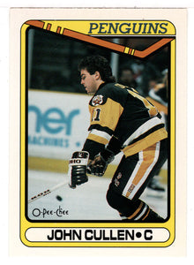 John Cullen - Pittsburgh Penguins (NHL Hockey Card) 1990-91 O-Pee-Chee # 208 Mint