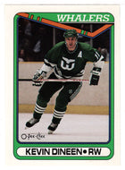 Kevin Dineen - Hartford Whalers (NHL Hockey Card) 1990-91 O-Pee-Chee # 213 Mint