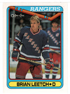 Brian Leetch - New York Rangers (NHL Hockey Card) 1990-91 O-Pee-Chee # 221 Mint