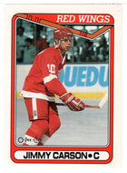 Jimmy Carson - Detroit Red Wings (NHL Hockey Card) 1990-91 O-Pee-Chee # 231 Mint