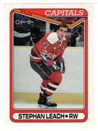 Stephen Leach - Washington Capitals (NHL Hockey Card) 1990-91 O-Pee-Chee # 235 Mint