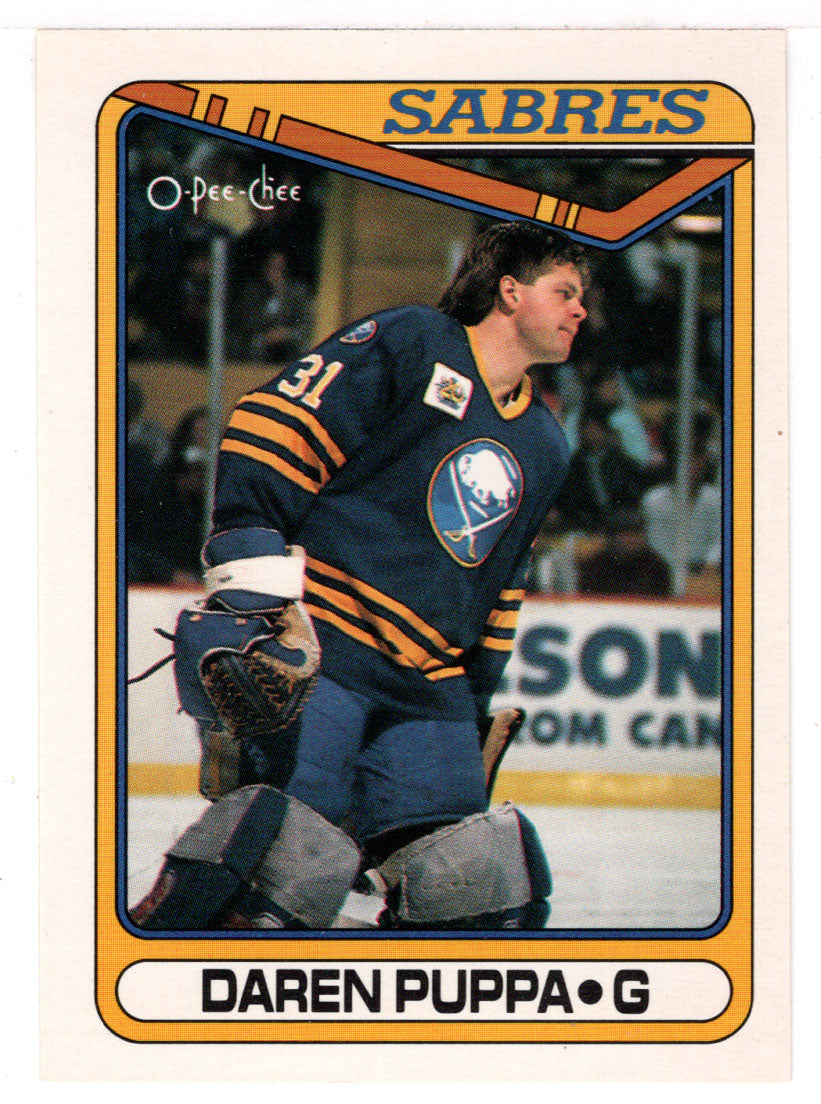 Daren Puppa - Buffalo Sabres (NHL Hockey Card) 1990-91 O-Pee-Chee # 238 Mint