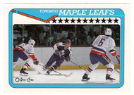 Toronto Maple Leafs - Team Stats (NHL Hockey Card) 1990-91 O-Pee-Chee # 241 Mint