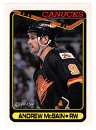 Andrew McBain - Vancouver Canucks (NHL Hockey Card) 1990-91 O-Pee-Chee # 248 Mint