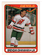 Brendan Shanahan - New Jersey Devils (NHL Hockey Card) 1990-91 O-Pee-Chee # 259 Mint