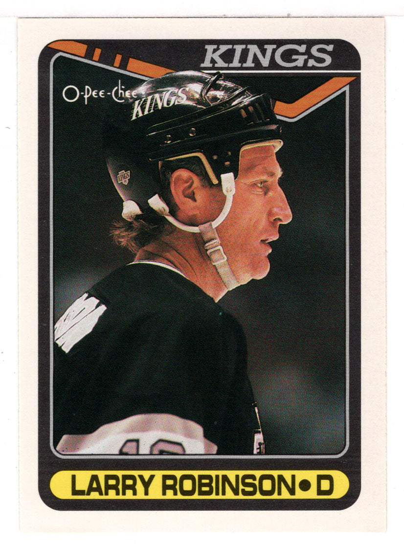 Larry Robinson - Los Angeles Kings (NHL Hockey Card) 1990-91 O-Pee-Chee # 261 Mint