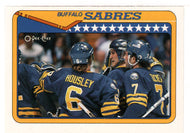 Buffalo Sabres - Team Stats (NHL Hockey Card) 1990-91 O-Pee-Chee # 262 Mint