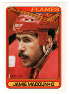 Jamie Macoun - Calgary Flames (NHL Hockey Card) 1990-91 O-Pee-Chee # 265 Mint