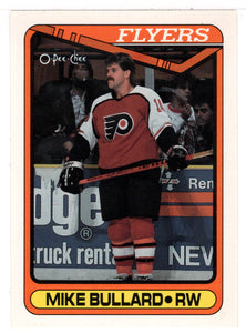 Mike Bullard - Philadelphia Flyers (NHL Hockey Card) 1990-91 O-Pee-Chee # 274 Mint