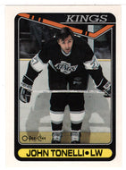 John Tonelli - Los Angeles Kings (NHL Hockey Card) 1990-91 O-Pee-Chee # 281 Mint