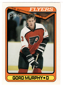 Gord Murphy RC - Philadelphia Flyers (NHL Hockey Card) 1990-91 O-Pee-Chee # 302 Mint