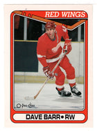 Dave Barr - Detroit Red Wings (NHL Hockey Card) 1990-91 O-Pee-Chee # 308 Mint