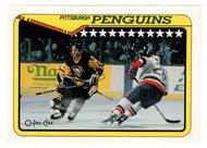 Pittsburgh Penguins - Team Stats (NHL Hockey Card) 1990-91 O-Pee-Chee # 326 Mint