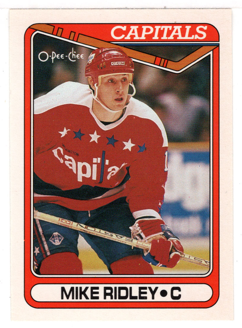 Mike Ridley - Washington Capitals (NHL Hockey Card) 1990-91 O-Pee-Chee # 327 Mint