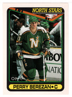 Perry Berezan RC - Minnesota North Stars (NHL Hockey Card) 1990-91 O-Pee-Chee # 357 Mint