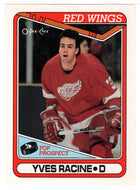 Yves Racine RC - Detroit Red Wings (NHL Hockey Card) 1990-91 O-Pee-Chee # 361 Mint