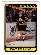 Dave Poulin - Boston Bruins (NHL Hockey Card) 1990-91 O-Pee-Chee # 362 Mint