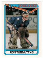 Ron Tugnutt - Quebec Nordiques (NHL Hockey Card) 1990-91 O-Pee-Chee # 367 Mint