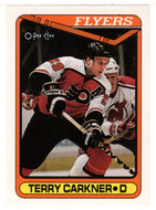 Terry Carkner - Philadelphia Flyers (NHL Hockey Card) 1990-91 O-Pee-Chee # 381 Mint