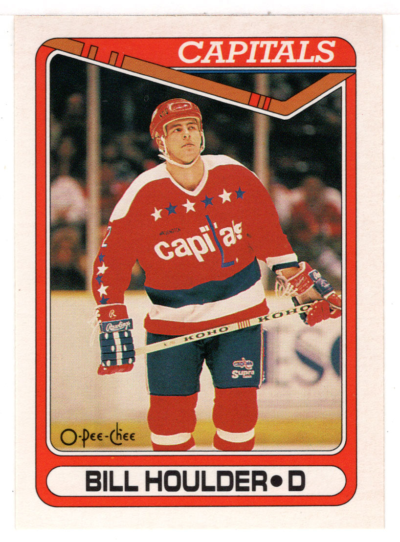Bill Houlder RC - Washington Capitals (NHL Hockey Card) 1990-91 O-Pee-Chee # 399 Mint
