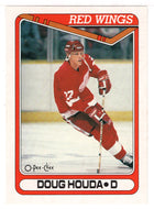 Doug Houda RC - Detroit Red Wings (NHL Hockey Card) 1990-91 O-Pee-Chee # 410 Mint