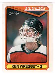 Ken Wregget - Philadelphia Flyers (NHL Hockey Card) 1990-91 O-Pee-Chee # 415 Mint