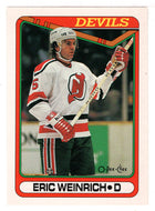 Eric Weinrich RC - New Jersey Devils (NHL Hockey Card) 1990-91 O-Pee-Chee # 416 Mint