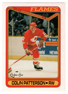 Colin Patterson - Calgary Flames (NHL Hockey Card) 1990-91 O-Pee-Chee # 420 Mint