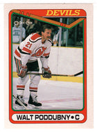 Walt Poddubny - New Jersey Devils (NHL Hockey Card) 1990-91 O-Pee-Chee # 426 Mint