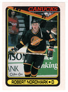Robert Nordmark RC - Vancouver Canucks (NHL Hockey Card) 1990-91 O-Pee-Chee # 433 Mint