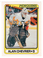Alain Chevrier - Pittsburgh Penguins (NHL Hockey Card) 1990-91 O-Pee-Chee # 436 Mint