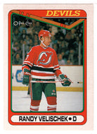 Randy Velischek - New Jersey Devils (NHL Hockey Card) 1990-91 O-Pee-Chee # 453 Mint