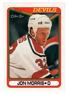 Jon Morris RC - New Jersey Devils (NHL Hockey Card) 1990-91 O-Pee-Chee # 457 Mint