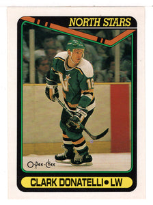 Clark Donatelli RC - Minnesota North Stars (NHL Hockey Card) 1990-91 O-Pee-Chee # 458 Mint