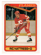Ric Nattress - Calgary Flames (NHL Hockey Card) 1990-91 O-Pee-Chee # 459 Mint
