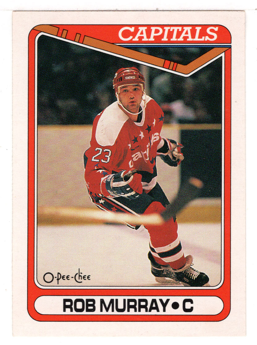 Rob Murray RC - Washington Capitals (NHL Hockey Card) 1990-91 O-Pee-Chee # 460 Mint