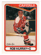 Rob Murray RC - Washington Capitals (NHL Hockey Card) 1990-91 O-Pee-Chee # 460 Mint