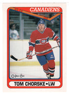 Tom Chorske RC - Montreal Canadiens (NHL Hockey Card) 1990-91 O-Pee-Chee # 490 Mint