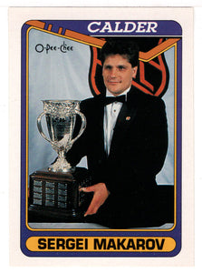 Sergei Makarov - Calgary Flames - Calder Award Winner (NHL Hockey Card) 1990-91 O-Pee-Chee # 503 Mint
