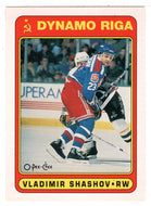 Vladimir Shashov RC - Dinamo Riga (NHL Hockey Card) 1990-91 O-Pee-Chee # 506 Mint