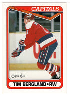 Tim Bergland RC - Washington Capitals (NHL Hockey Card) 1990-91 O-Pee-Chee # 507 Mint