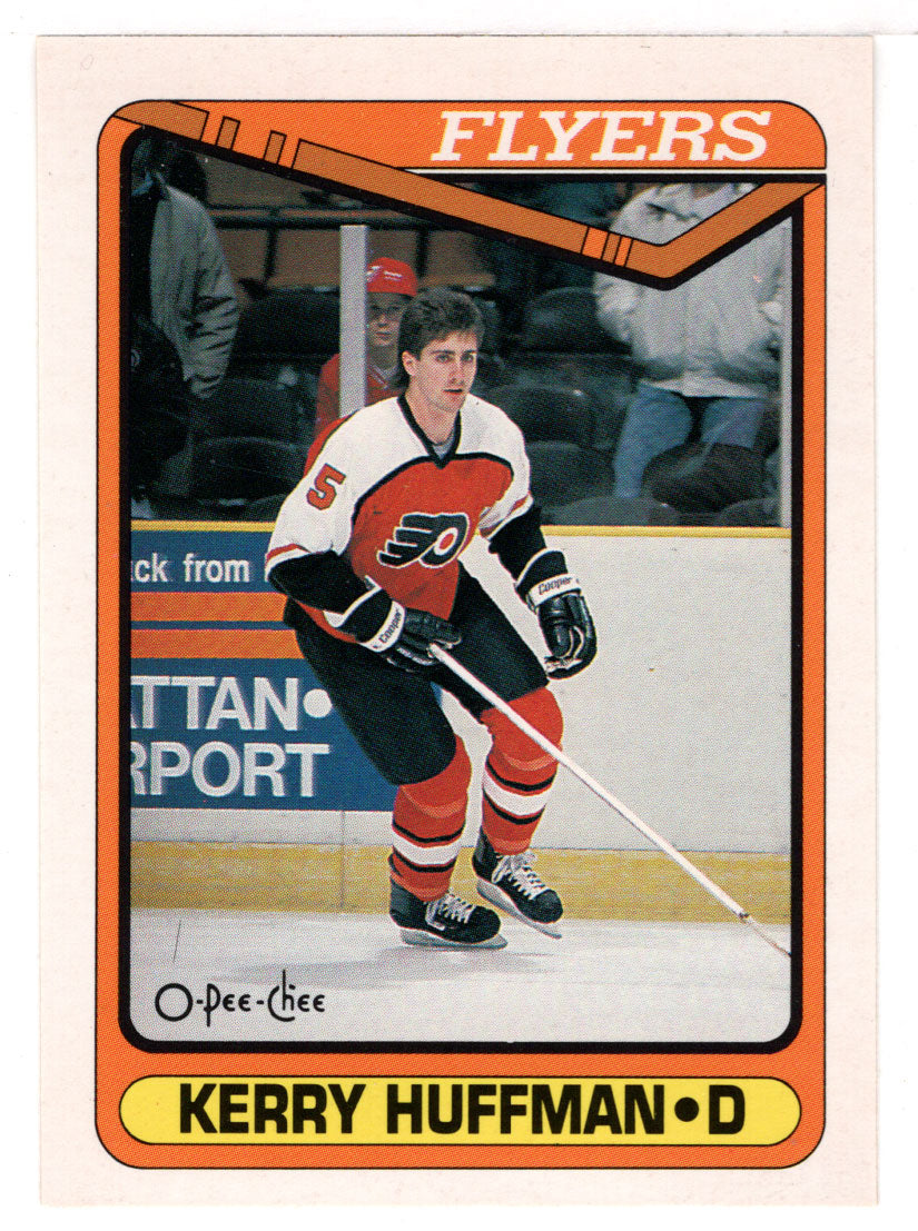 Kerry Huffman RC - Philadelphia Flyers (NHL Hockey Card) 1990-91 O-Pee-Chee # 516 Mint