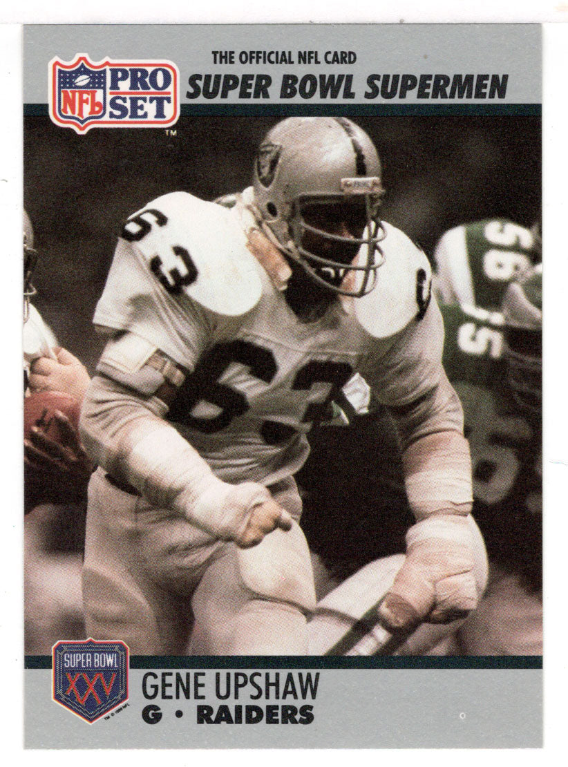 Gene Upshaw - Oakland Raiders (NFL Football Card) 1990-91 Pro Set Supe –  PictureYourDreams