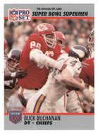 Buck Buchanan - Kansas City Chiefs (NFL Football Card) 1990-91 Pro Set Super Bowl XXV Silver Anniversary # 81 Mint