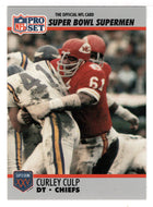 Curley Culp - Kansas City Chiefs (NFL Football Card) 1990-91 Pro Set Super Bowl XXV Silver Anniversary # 82 Mint