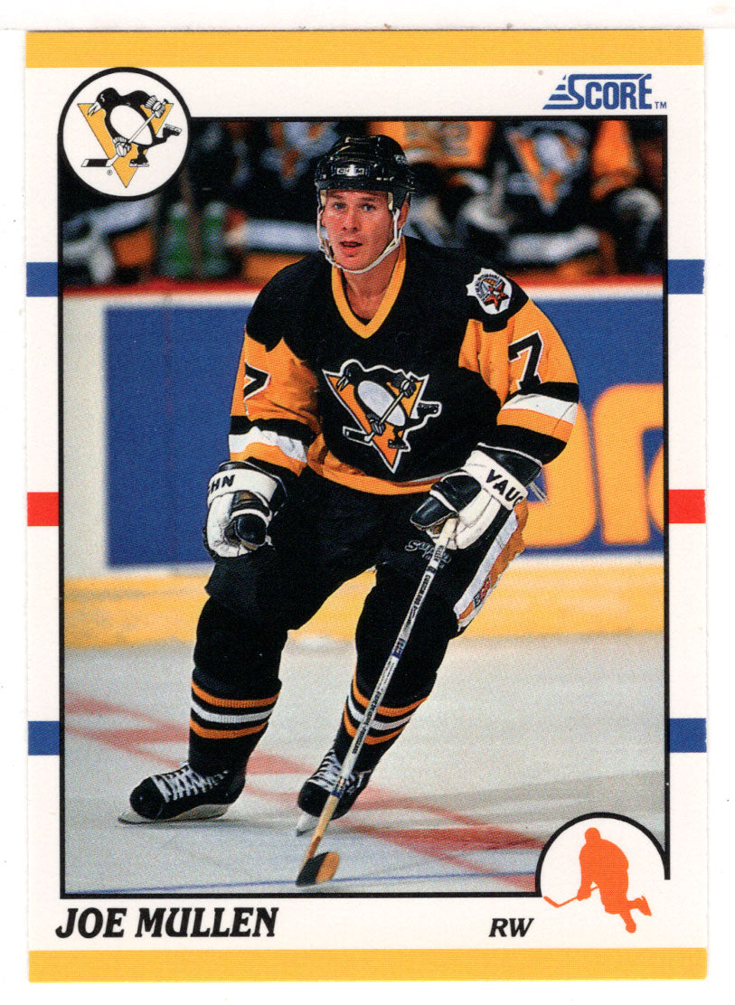 Joe Mullen - Pittsburgh Penguins (NHL Hockey Card) 1990-91 Score Rookie Traded # 7 T Mint